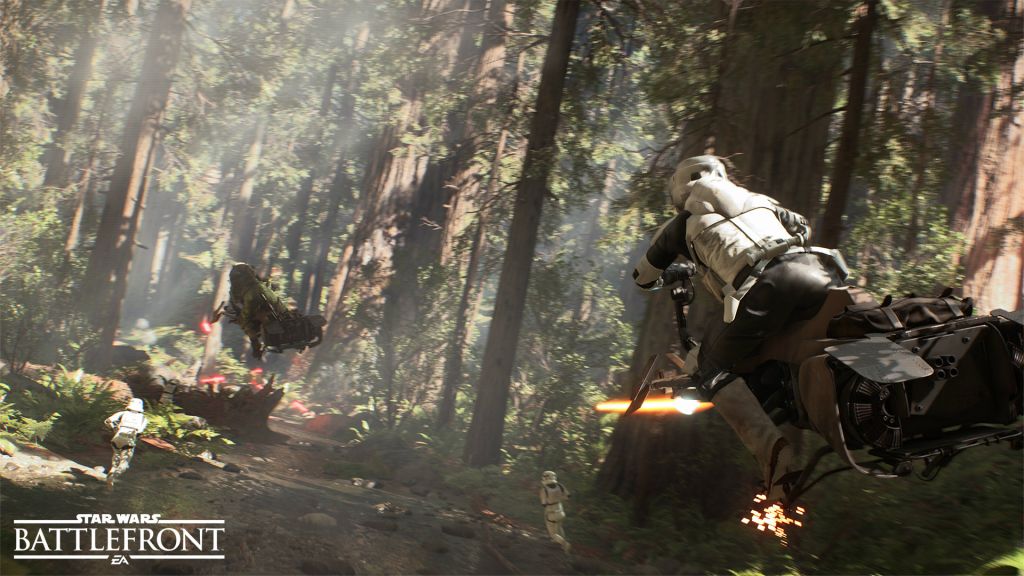 Oui, les AT-ST seront jouables dans Star Wars Battlefront