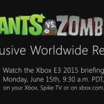 E3 2015 : Plants Vs Zombies : Garden Warfare 2 présent à la conférence Xbox