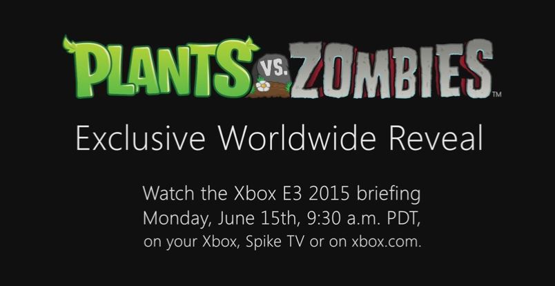 E3 2015 : Plants Vs Zombies : Garden Warfare 2 présent à la conférence Xbox