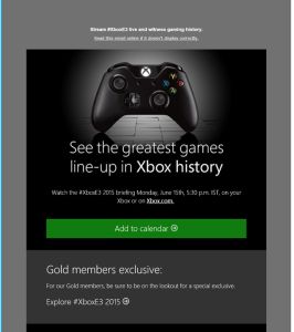 News : E3 2015 : des offres spéciales pour les membres Gold