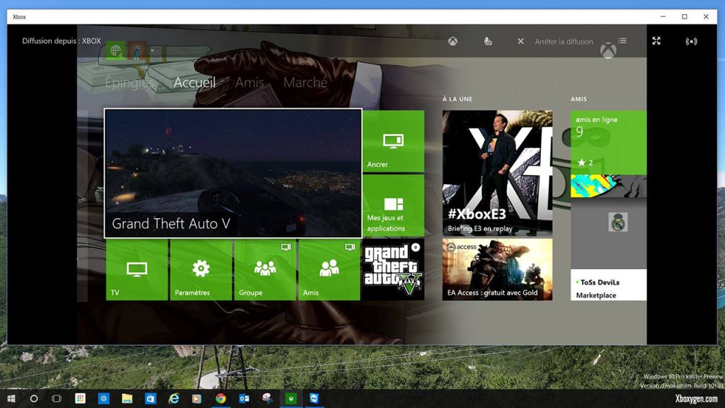 Streaming Xbox One vers PC : nos images et vidéo