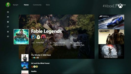 News : Xbox One : vidéo et images de la nouvelle interface et intégration de Cortana