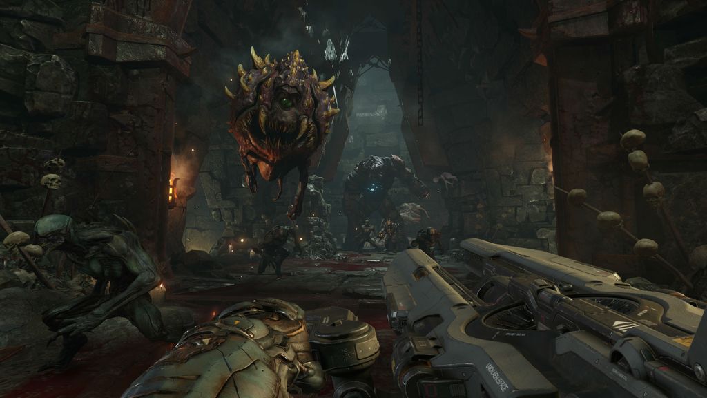 Doom présente son gameplay énergique de la QuakeCon