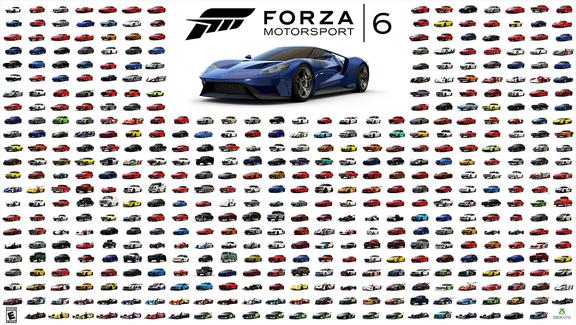 Forza 6 : la demo est datée, le jeu est gold et suite de la liste des voitures