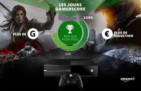News : Offre spéciale : la Xbox One moins chère grace à votre Gamerscore