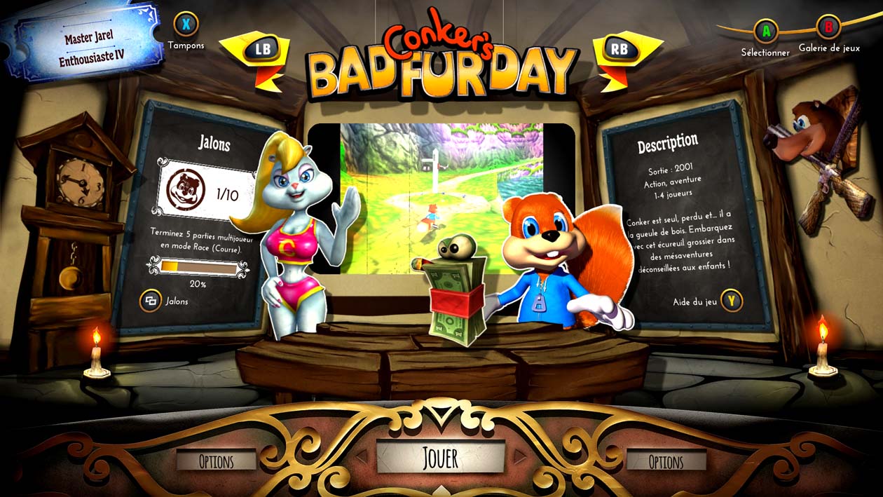 Il ne manque à Conker que sa version Xbox