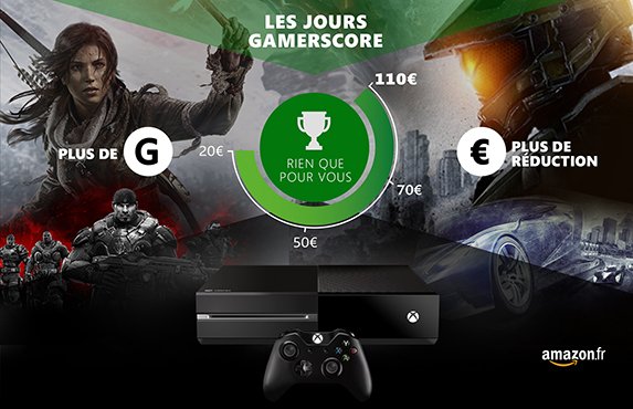 [Gagnants] gagnez des codes réducs Xbox One de 110€ sur Xboxygen