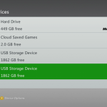 Xbox 360 : une mise à jour est disponible, 2 Gb dans le cloud