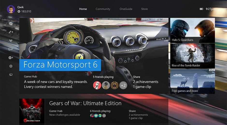 Xbox One : infos sur la mise à jour de l’interface et de la rétrocompatibilité