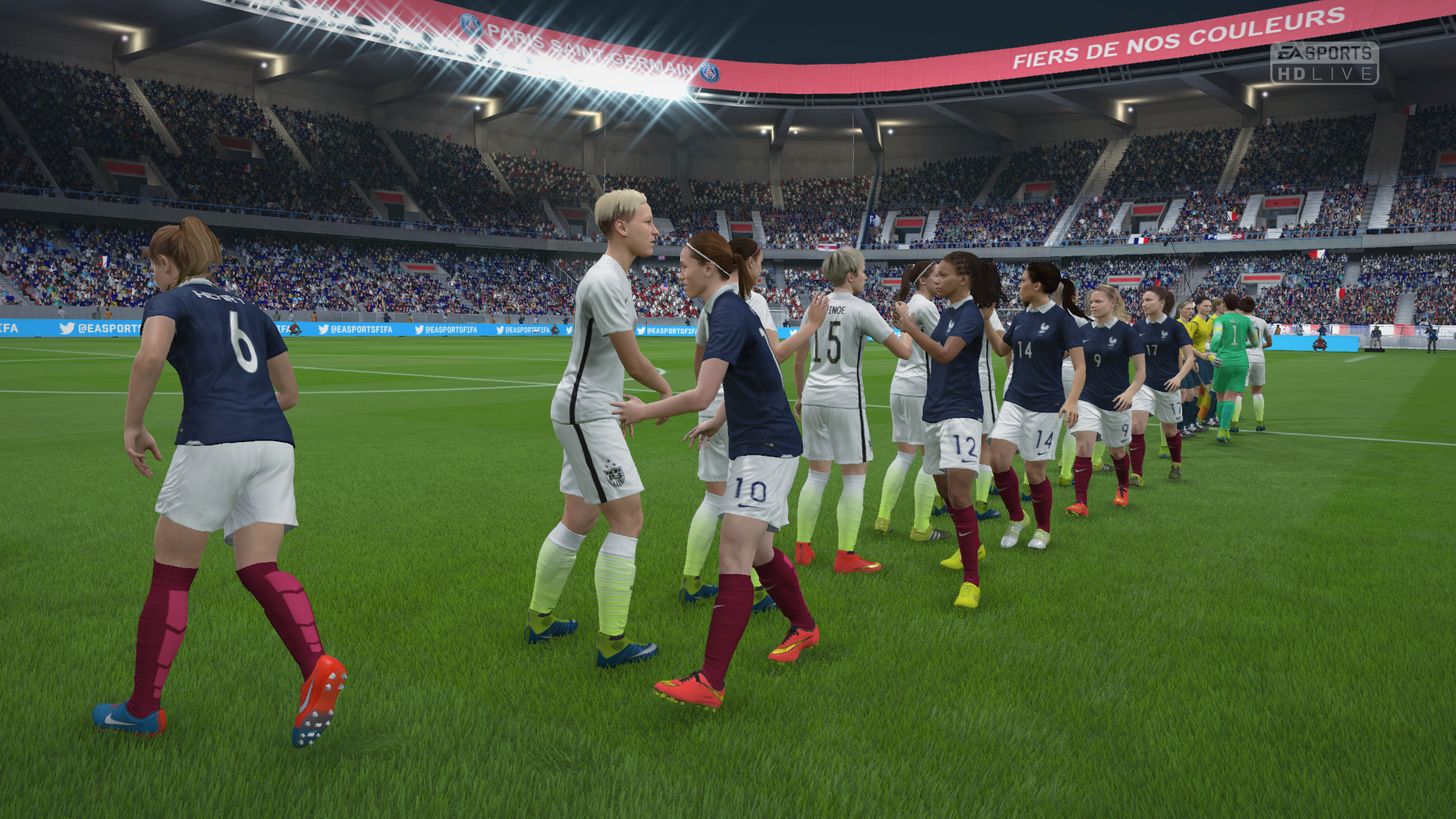Les sélections nationales féminines font parties des équipes les plus agréables à jouer