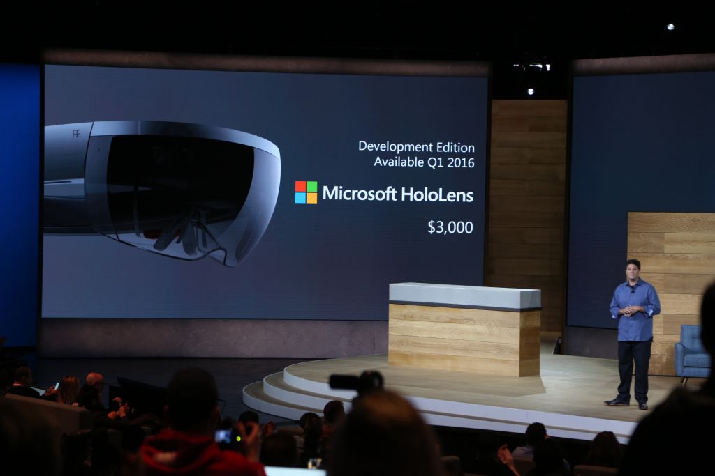 HoloLens : sortie des kits développeurs Q1 2016 à 3000 dollars !