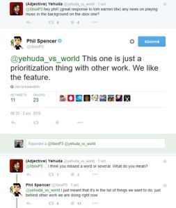 News : Phil Spencer : “La musique en arrière plan n’est pas une priorité.”