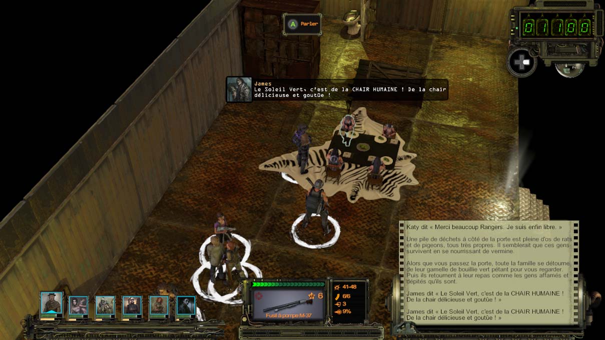 Wasteland 2 propose un monde noir mais débordant d'humour