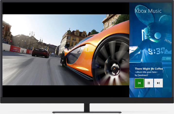 La musique sans ancrage prévue sur Xbox One