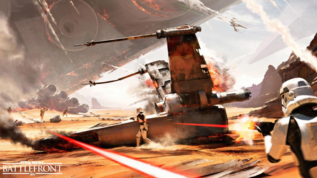 Star Wars Battlefront : trailer avec du gameplay de la Bataille de Jakku