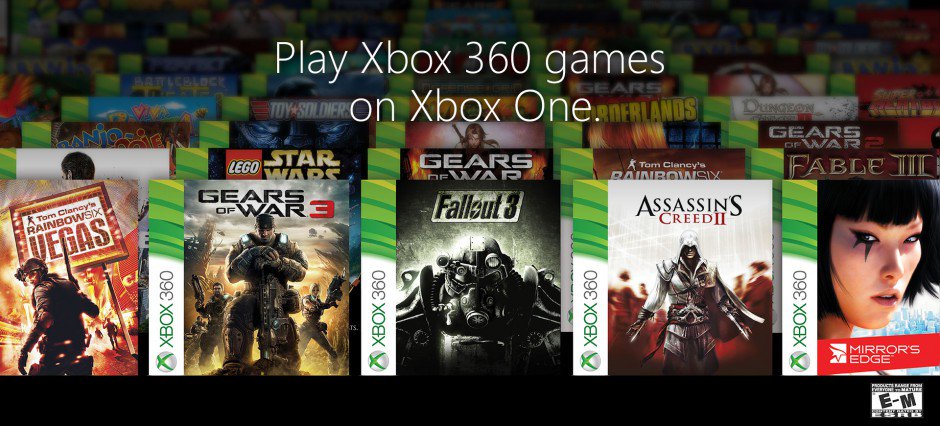 Xbox One : liste des 104 premiers jeux Xbox 360 rétrocompatibles