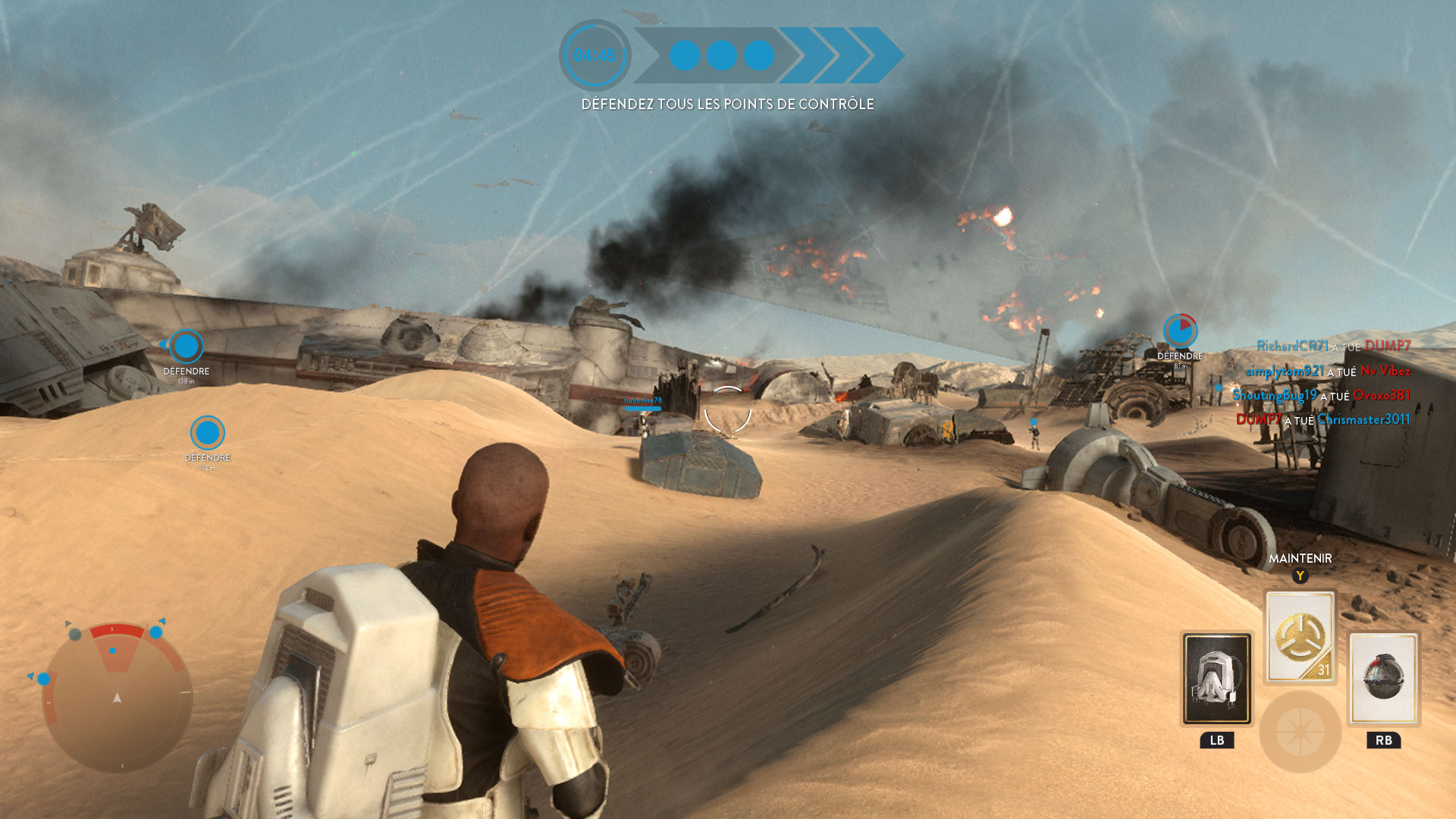 La nouvelle carte sur Jakku se nomme "Le cimetière des géants"...
