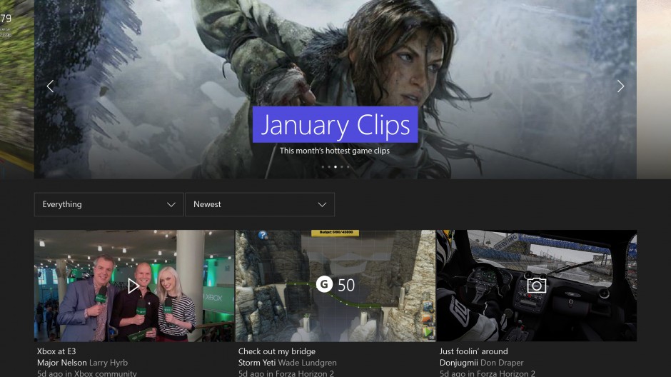 Mise à jour Xbox One preview : disponible demain matin en partie