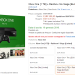 Un pack Xbox One 1 TO + Rainbow Six Siege vu en Italie