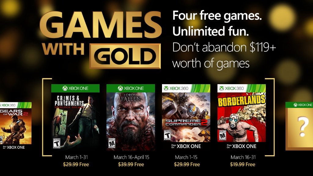 Xbox One : le 1er jeu gratuit du mois disponible (Sherlock Holmes)