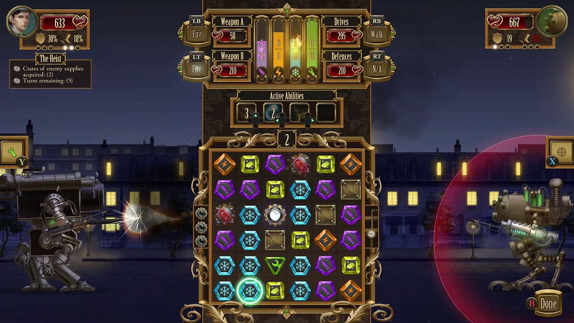 Les pastilles de refroidissement évite à l'Ironcast de surcharger et de prendre des dégâts automatiques