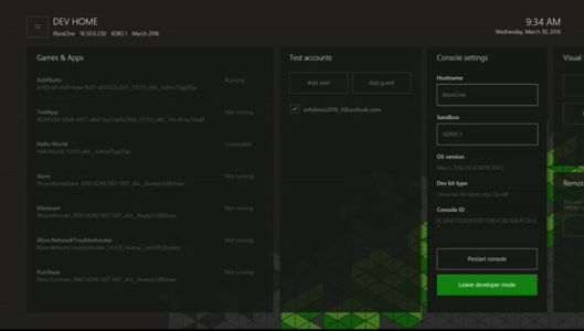 News : Toutes les Xbox One seront des devkits après la mise à jour anniversaire Windows 10