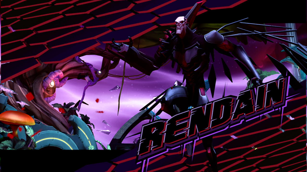 Rendain et sa présentation Borderlands-esque
