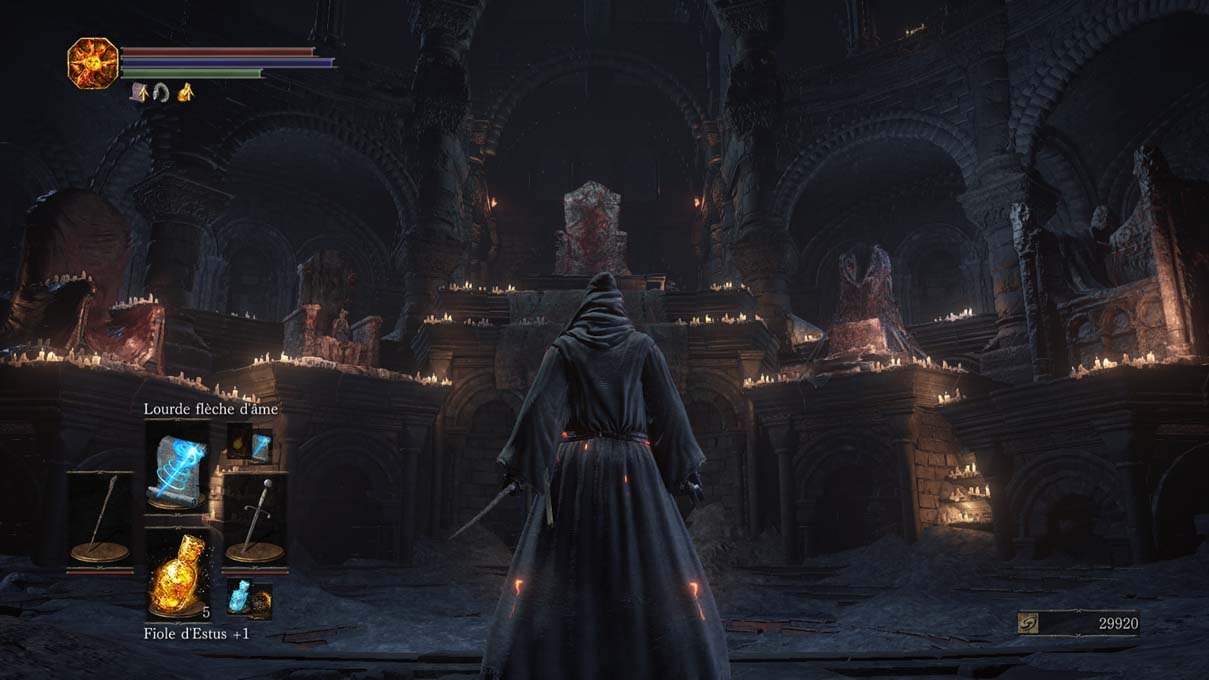 Le sanctuaire de Lige Feu est le coeur de Dark Souls 3.