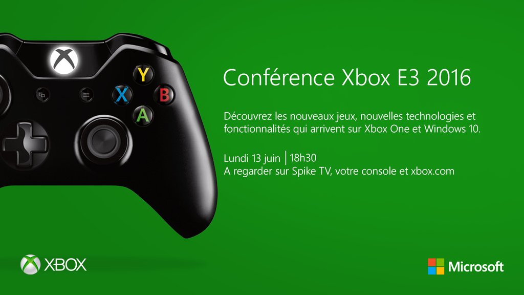 E3 2016 Xbox : Microsoft donne les premiers détails