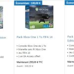 Officiel : grosse baisse de prix des packs Xbox One 1 To + jeu à 299€