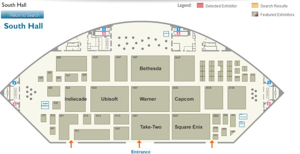 News : E3 2016 : les plans du salon sont là,Take Two s’offre une place de choix