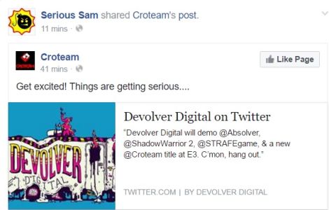 News : Un nouveau Serious Sam présenté à l’E3 2016 ?