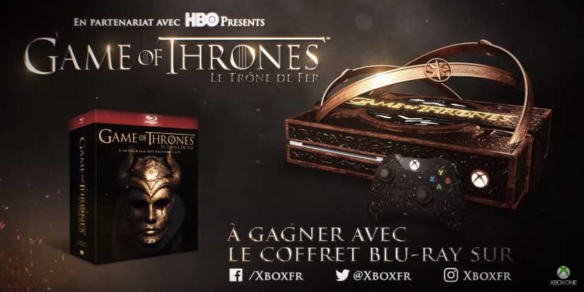 Game Of Thrones : Xbox France lance la console collector pour la fin de la saison 6