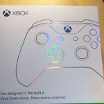Vidéo unboxing de la manette custom Xbox One Design Lab