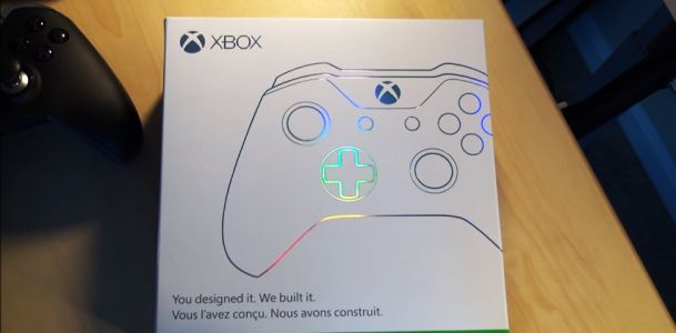News : Vidéo unboxing de la manette custom Xbox One Design Lab