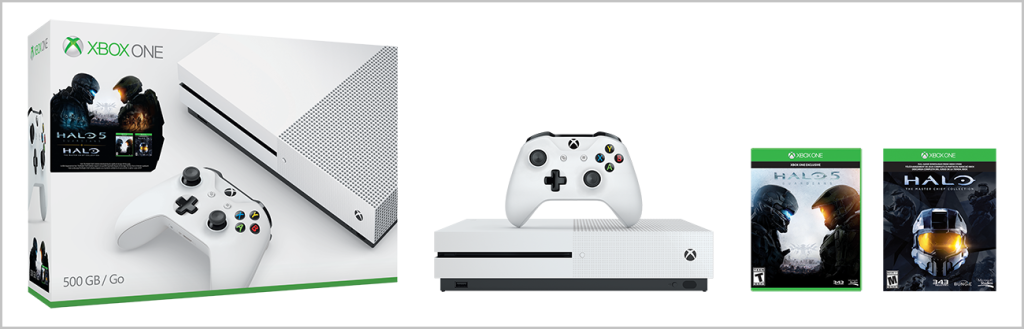 Xbox One S 500 Go et 1 To : sortie le 23 août avec jeux en bundle aux USA