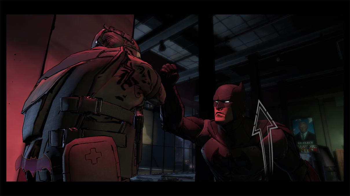 Chez Telltale, Batman combat au ralenti...