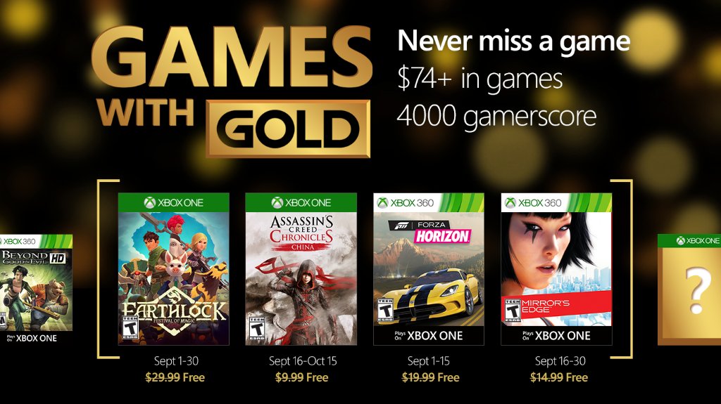 Xbox Live : la seconde vague de jeux gratuits du mois est dispo