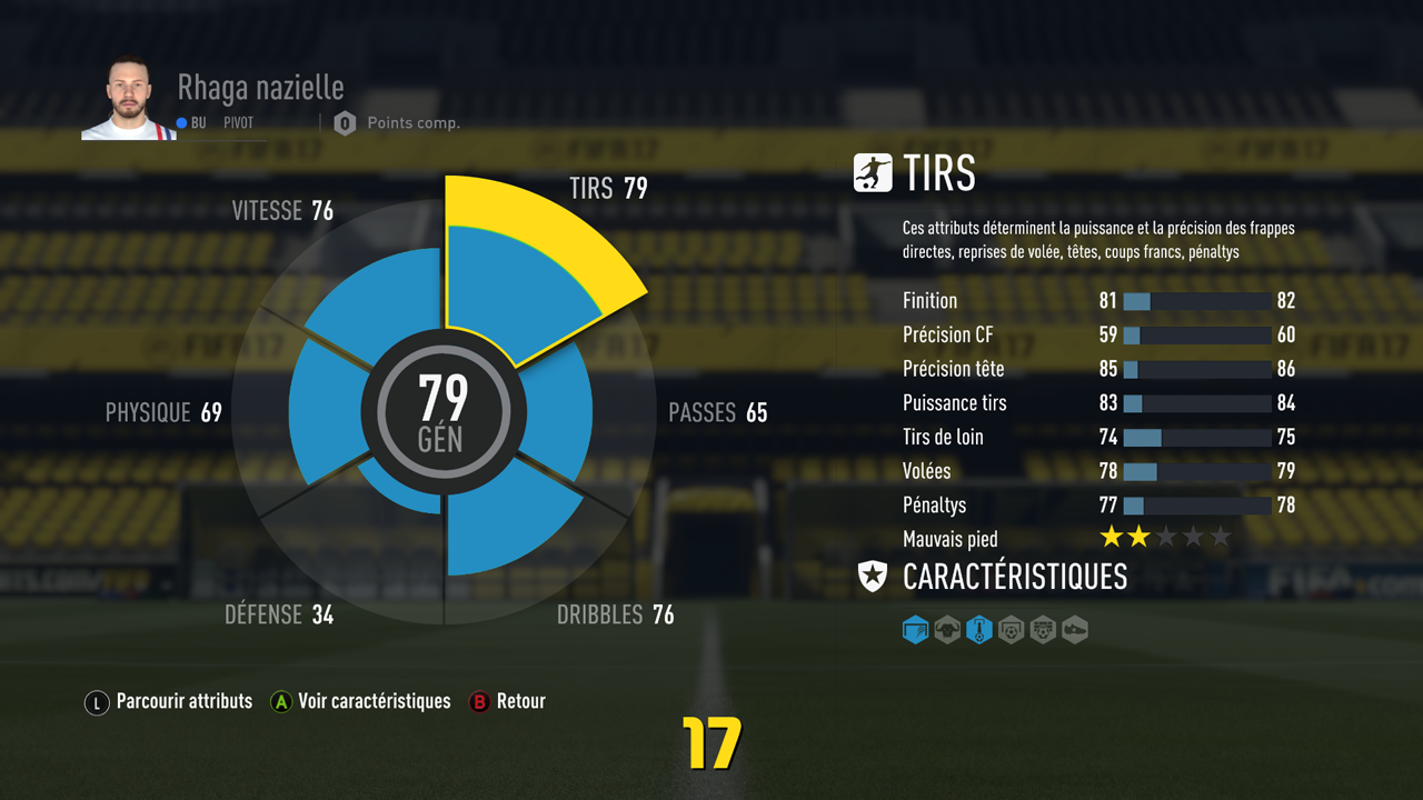 Le système de progression en Club Pro a complètement été revu