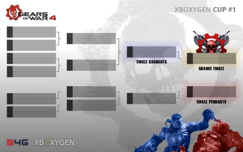 Notre premier tournoi sur Gears of War 4 en partenariat avec Glory 4 Gamers