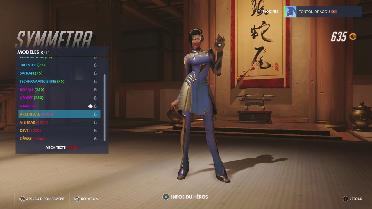 De même que sur Overwatch et les autres