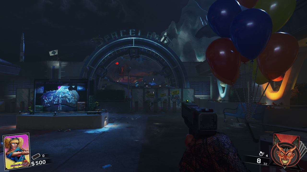 Zombies in Spaceland nous emmène tout droit dans le parc d'attractions... Spaceland
