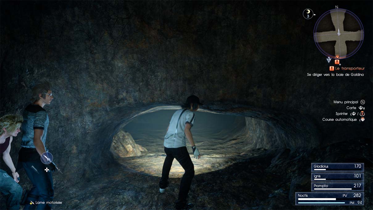 Inutile d'essayer, Noctis ne voudra pas se baisser ici
