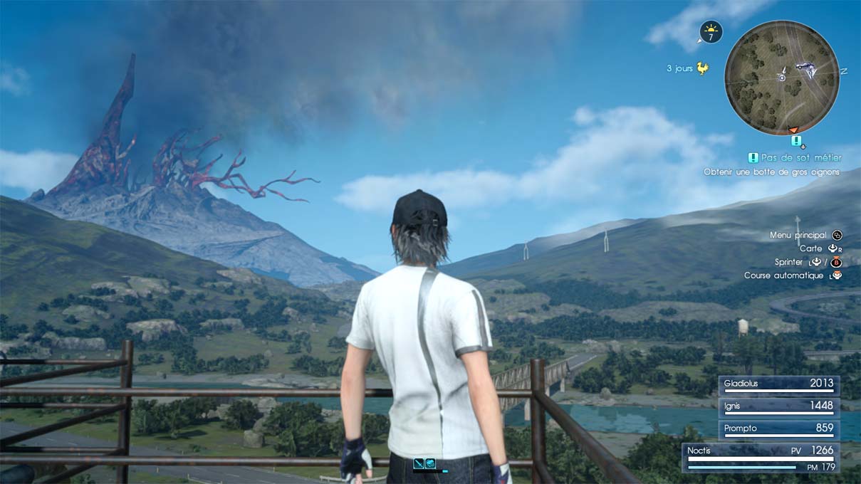 Mieux vaut voir le monde de FFXV de loin que dans le détail...