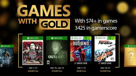 News : Xbox Live : la seconde vague de jeux gratuits de décembre est dispo