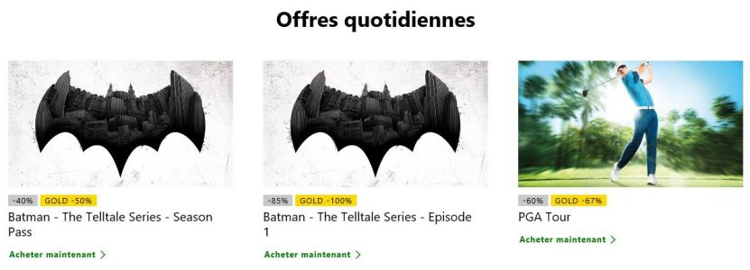 News : Les soldes Xbox Live de Noël : les offres du 28 décembre
