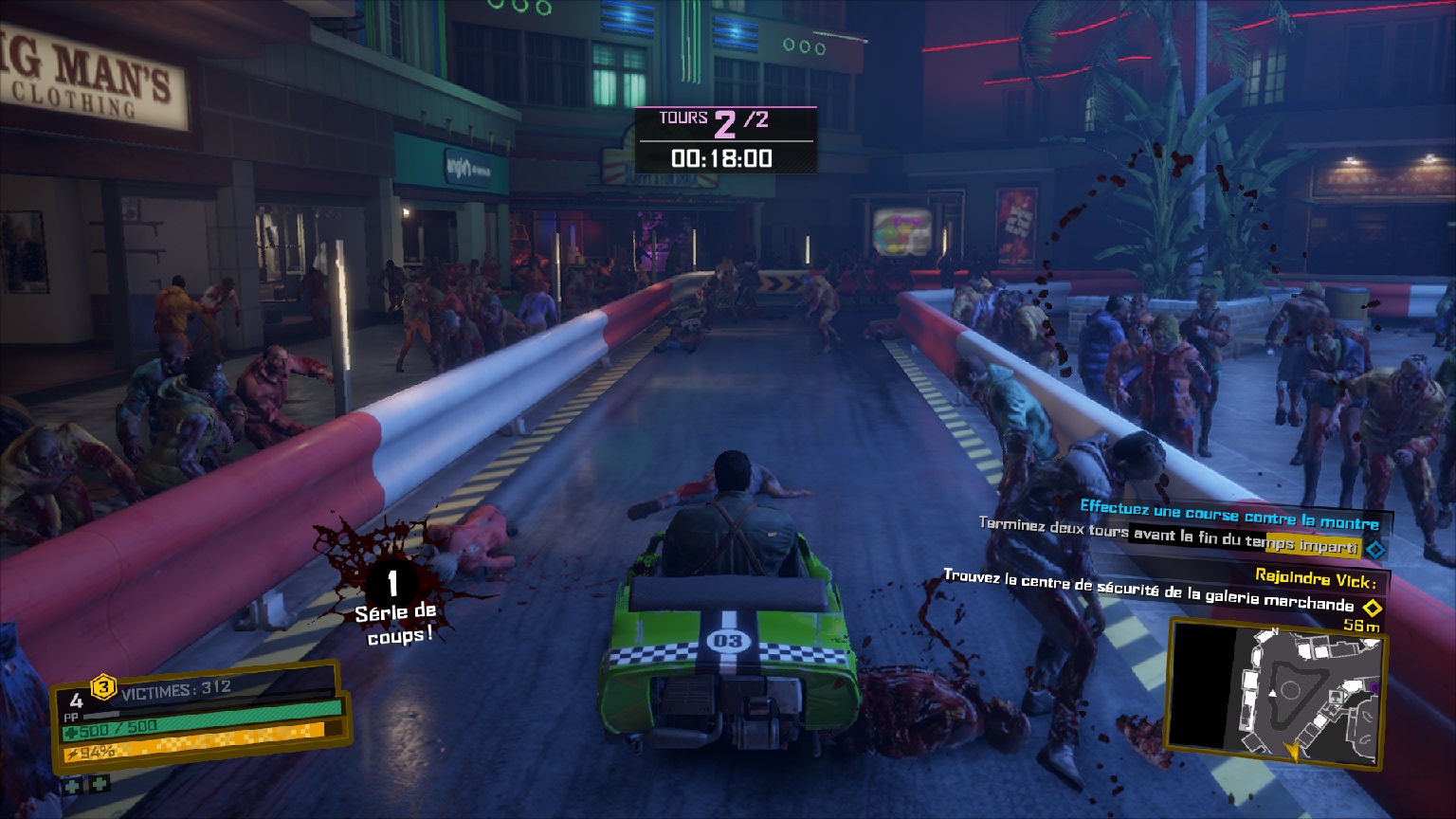 Mario Kart version Frank West !
