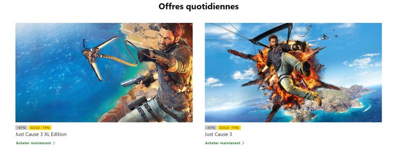 News : Les soldes Xbox Live de Noël : les offres du 26 décembre
