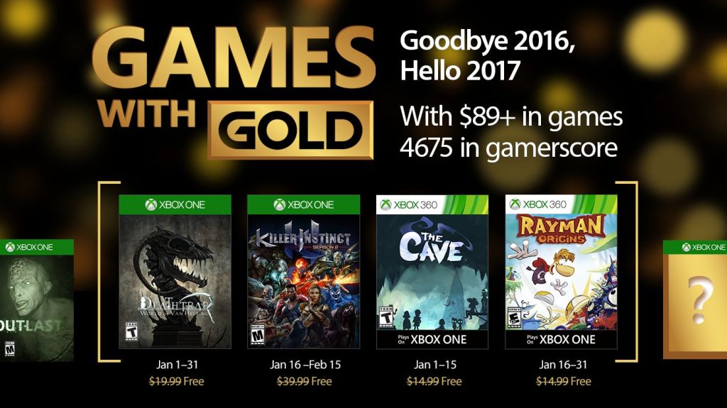 Xbox Live : les jeux gratuits Xbox One et Xbox 360 de février 2017