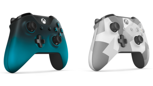 News : Deux nouvelles manettes Xbox One : Ocean Shadow Special et Winter Forces
